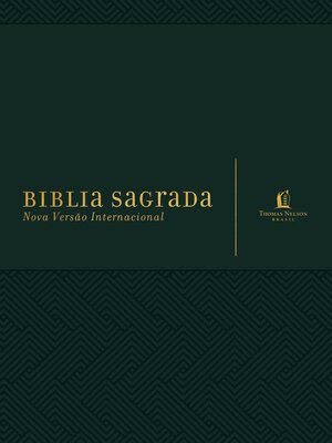 cover image of Bíblia NVI, Couro Soft, Verde, Com Espaço para Anotações, Leitura Perfeita
